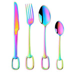 Rainbow Utensil Set